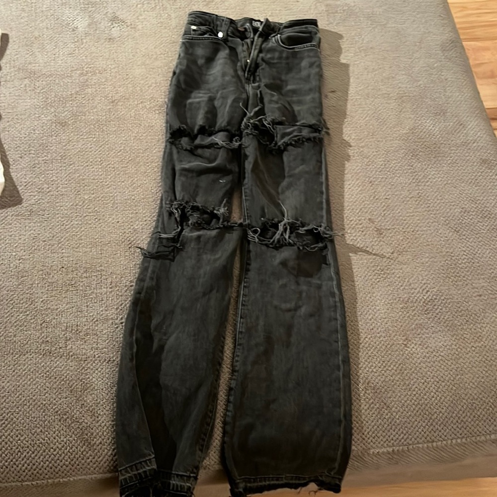 Women tall black jeans